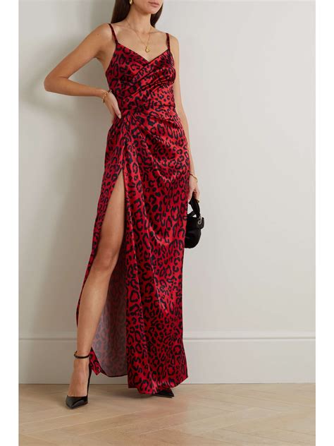 RED Leopard Dress (4 Color) 